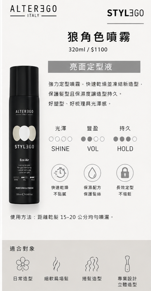 【ALTEREGO】狼角色噴霧