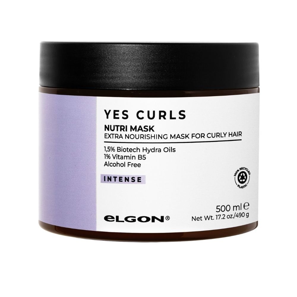 eLGON- YES CURLS 捲髮 滋養髮膜500ML-強效滋養濃密捲髮，恢復髮絲活力