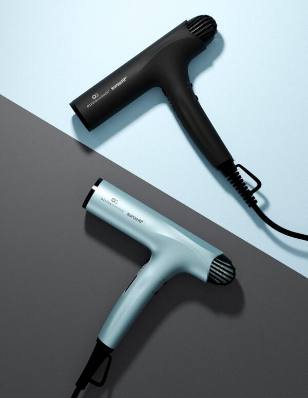 【Olivia Garden】負離子鍍膜吹風機-藍／黑