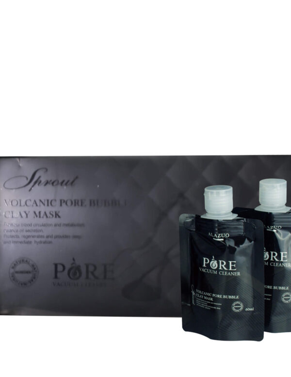 【ALAZUO】亞拉佐_懸浮火山黏土-毛孔氣泡吸塵器｜頭皮清潔與保養二合一 (60mlx11包)