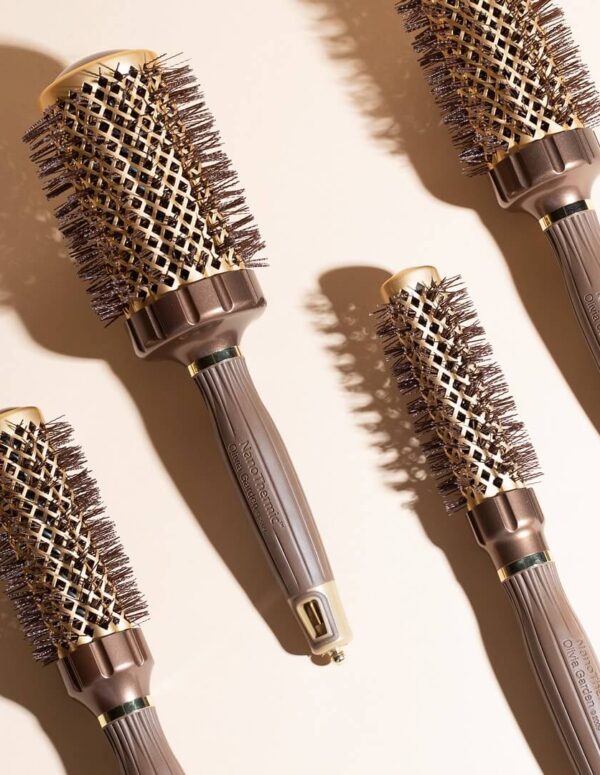 【Olivia Garden】NTG陶瓷離子黃金波浪梳｜專利波浪滾筒設計，快速造型神器